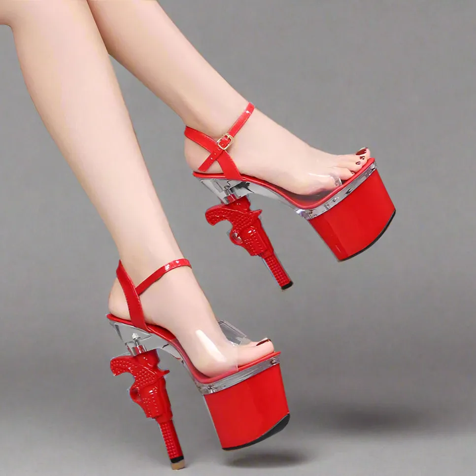 Skyline Glimmer Pump Sandals