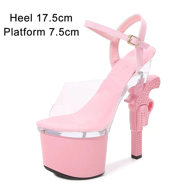 Skyline Glimmer Pump Sandals