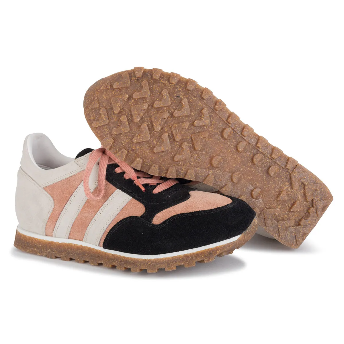 SPORT 6501<br>Limestone & mauve sneakers