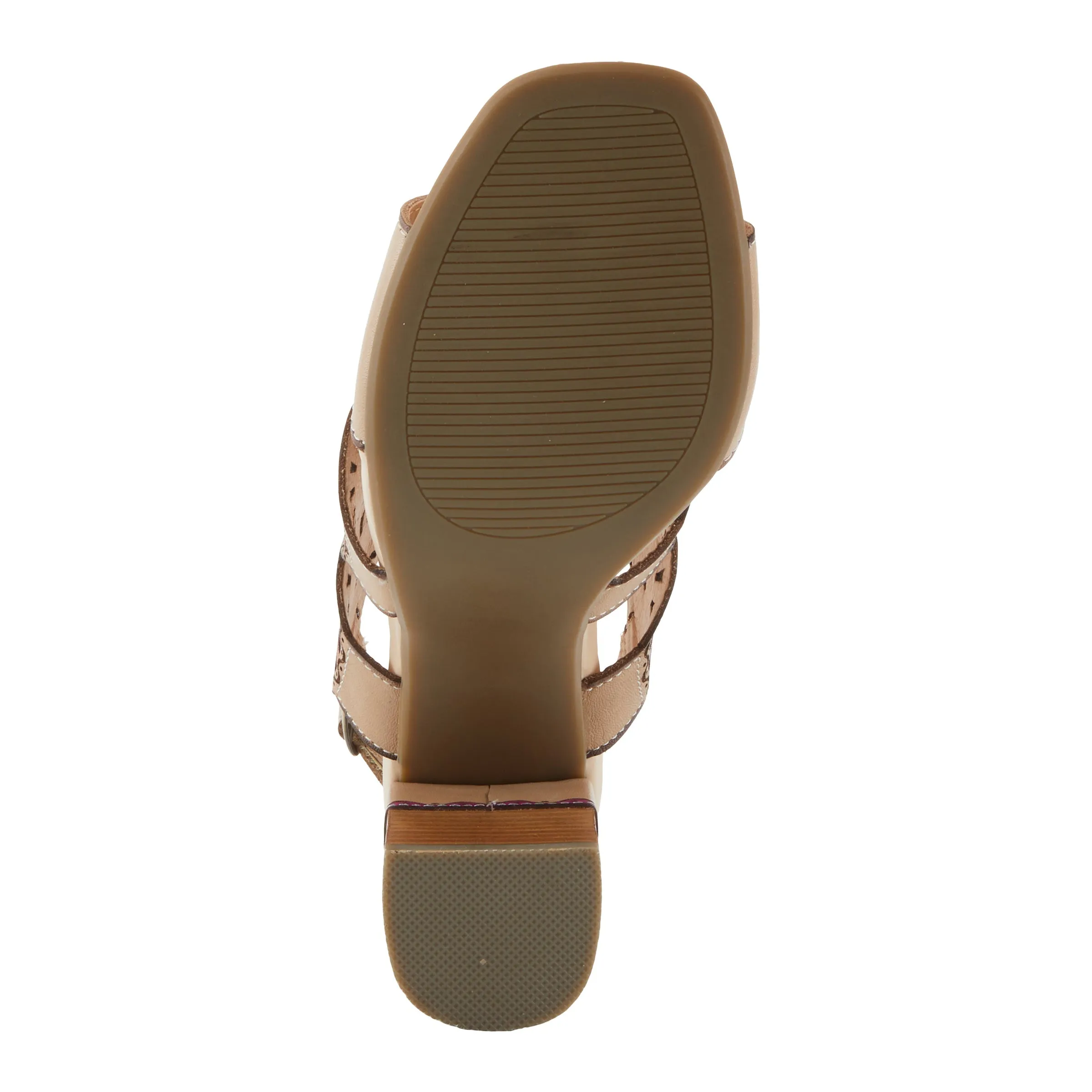 Spring Step Shoes  L'Artiste Pinwheel Sandals Women’s Leather 3 1/4" Heel