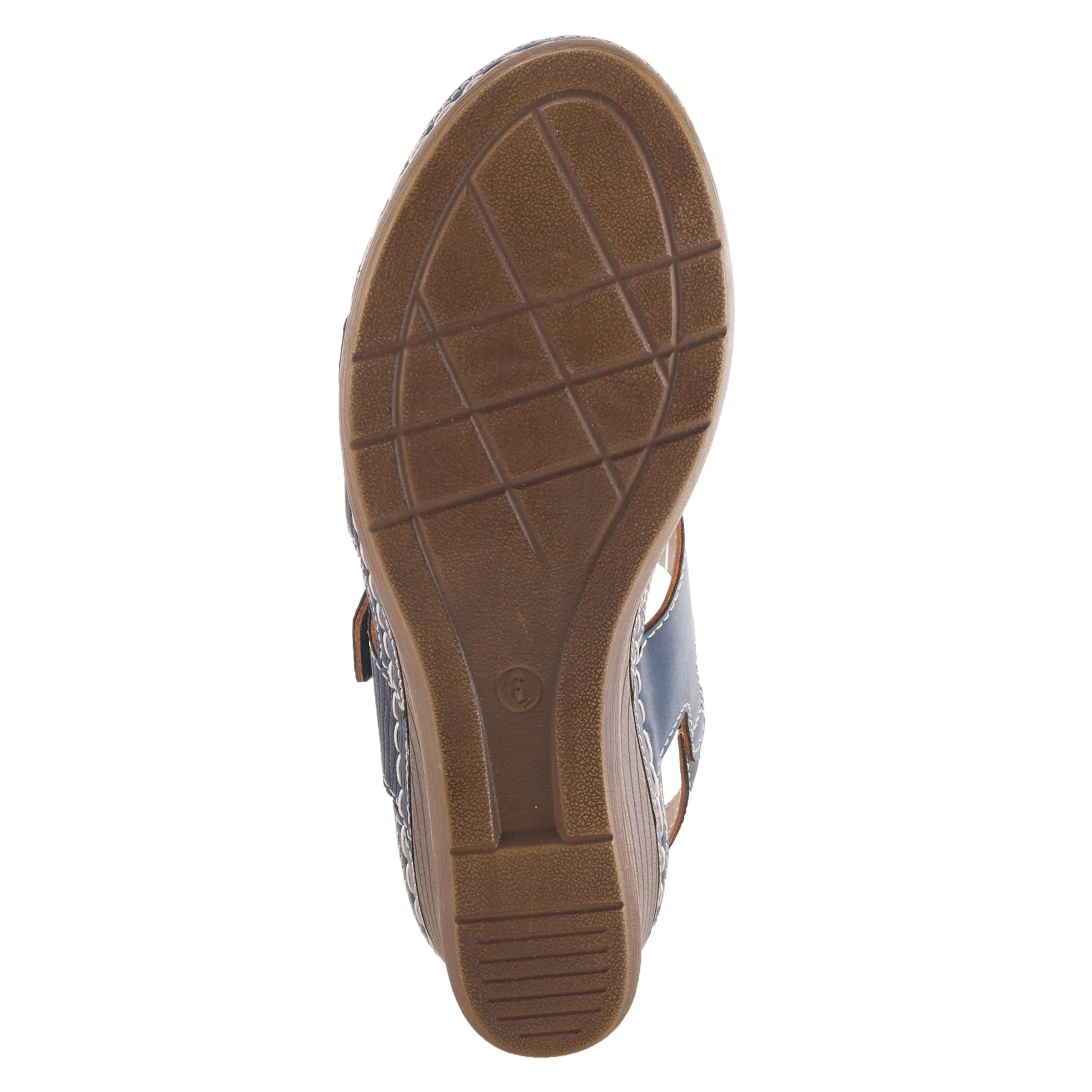 Spring Step Shoes  Patrizias Tavlin Sandals Women's Vegan Wedge 2.75" Heel