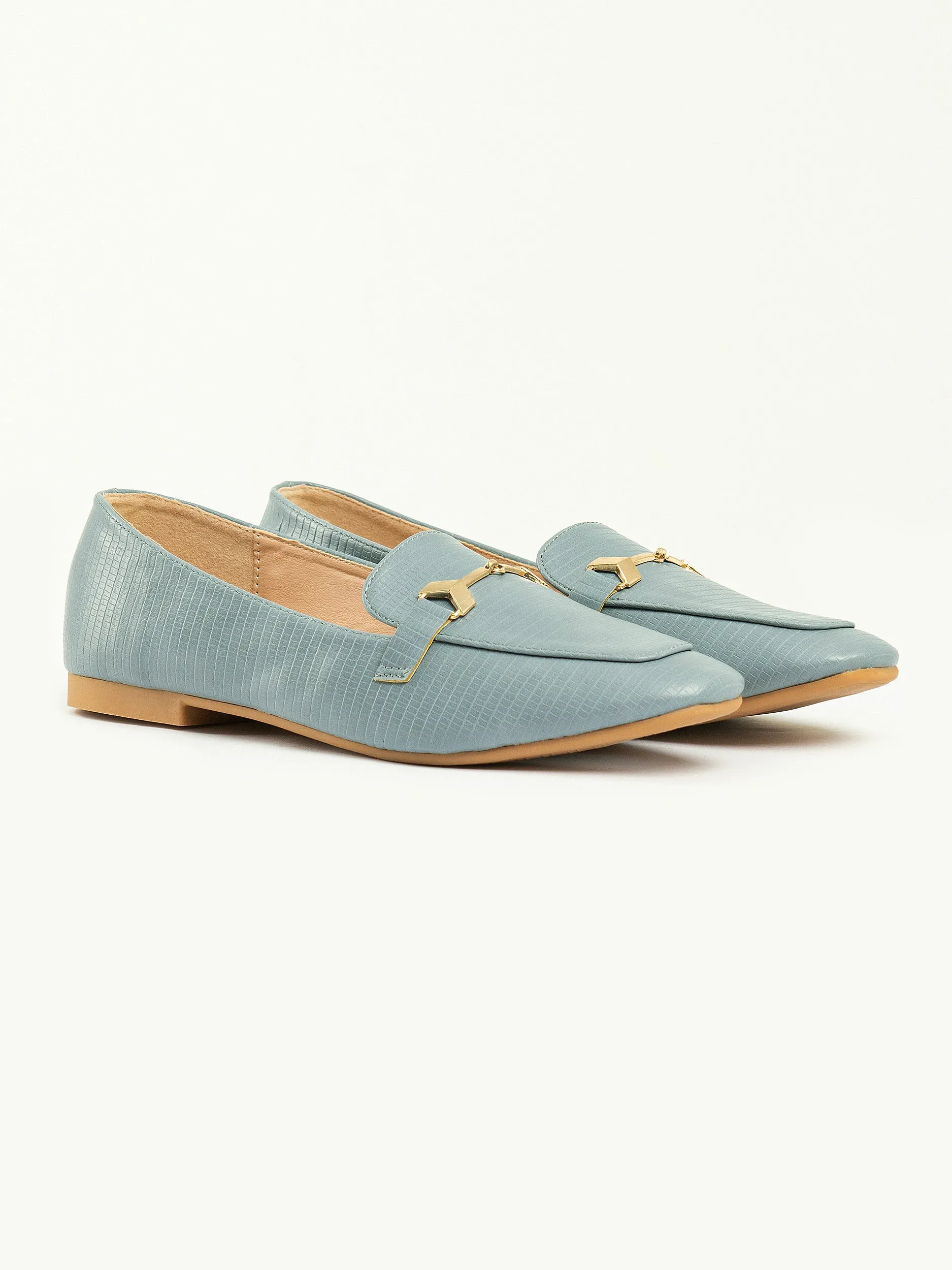 Textured Loafers