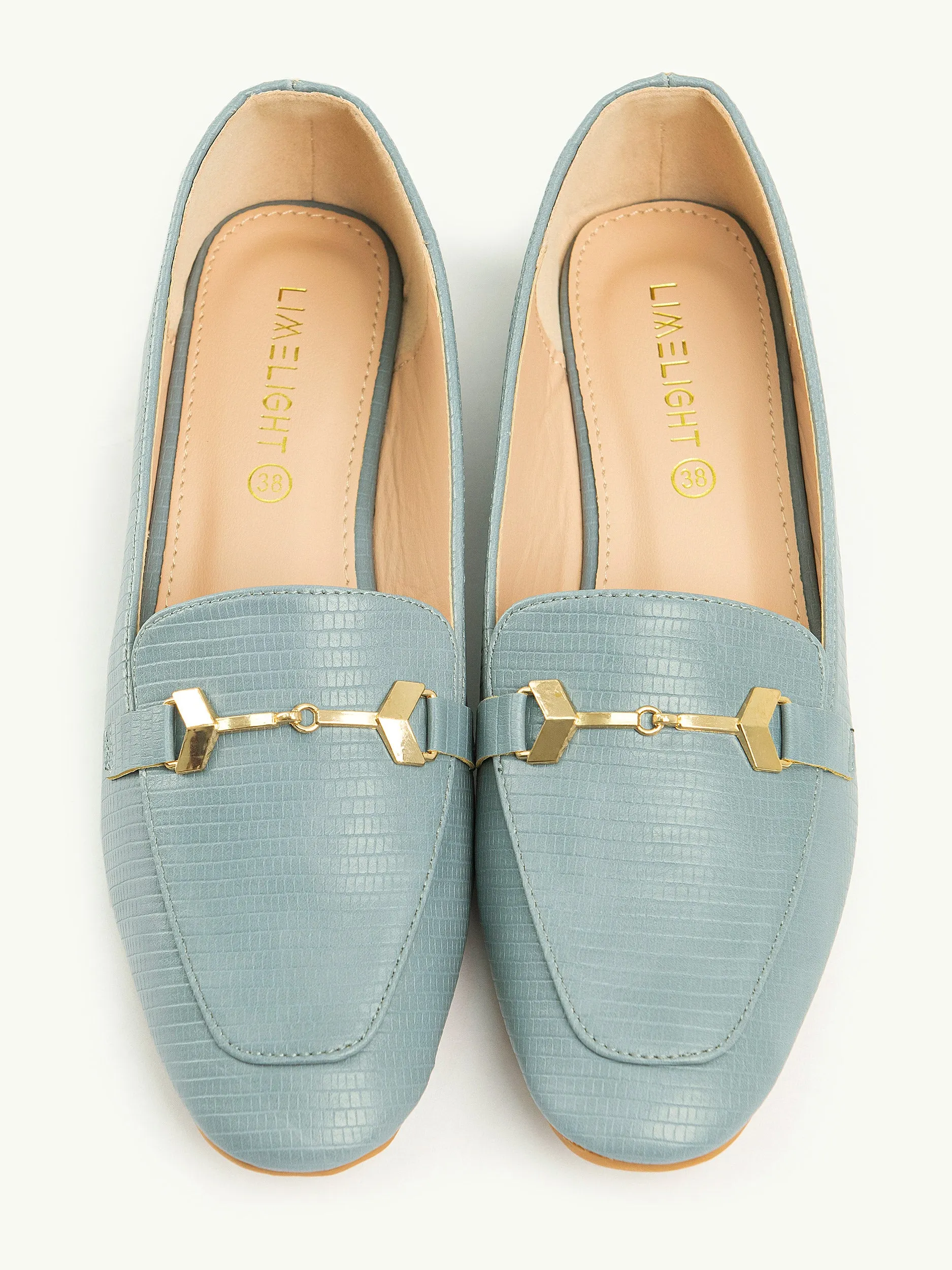 Textured Loafers