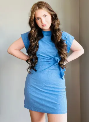 The Effortless Tie-Waist T-Shirt Dress