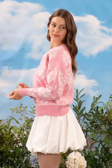The Ivey Floral Crewneck Sweater