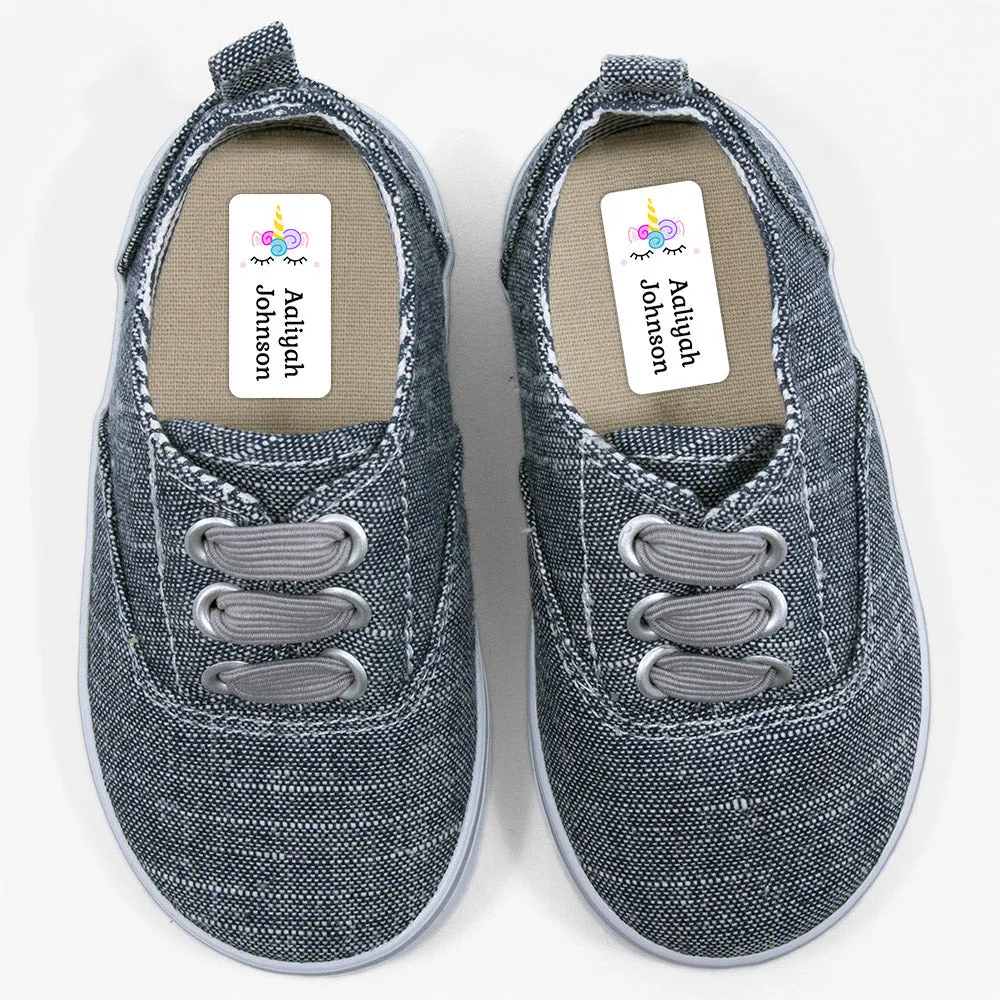 Unicorn Shoe Labels
