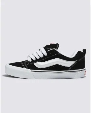 Vans Knu Skool Suede Shoe - BLACK/TRUE WHITE