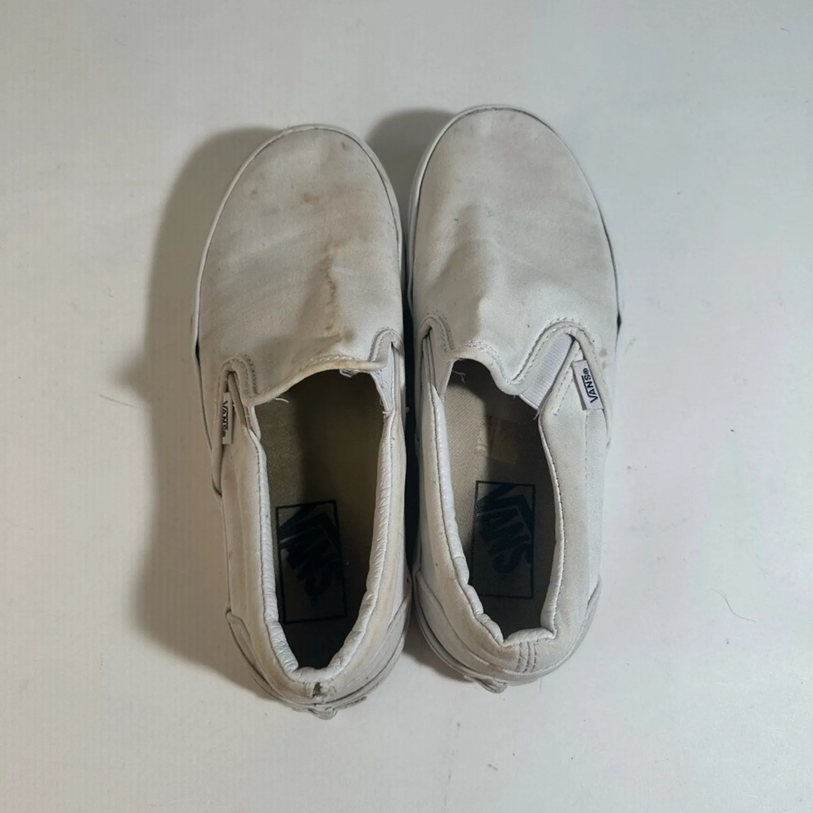 Vans Off-White Slip-On Shoes