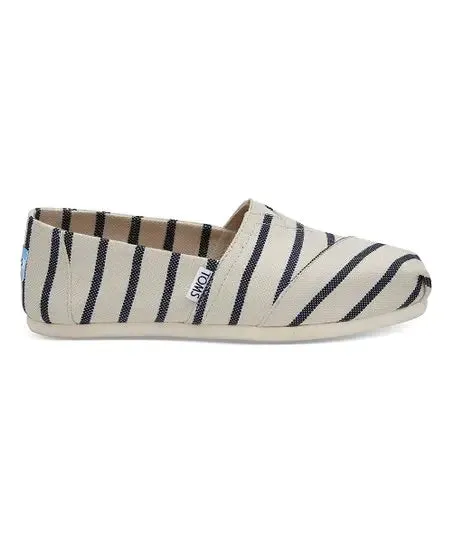 Womens TOMS Riviera Stripe  Classic Comfort & Effortless Style