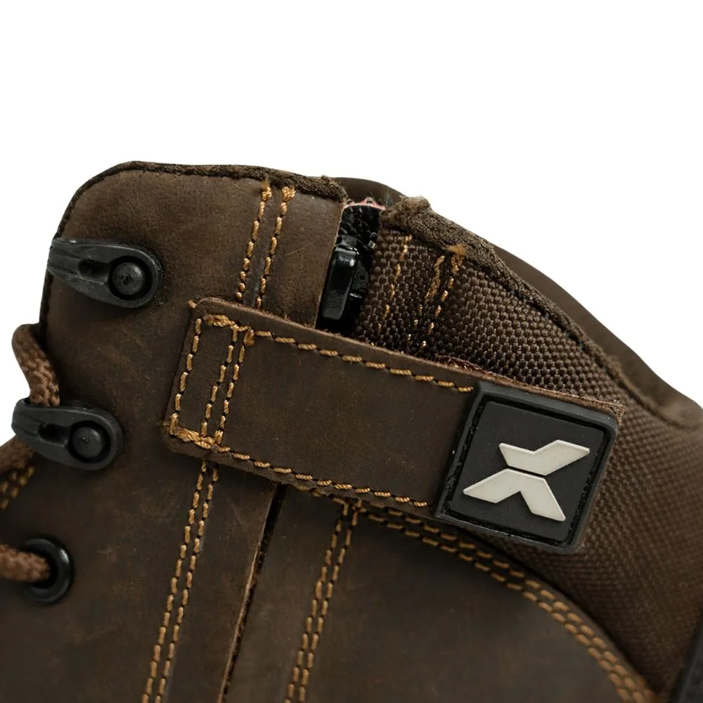 Xpert | Pro Zipster S3L Safety Zip-Side Boot | Brown