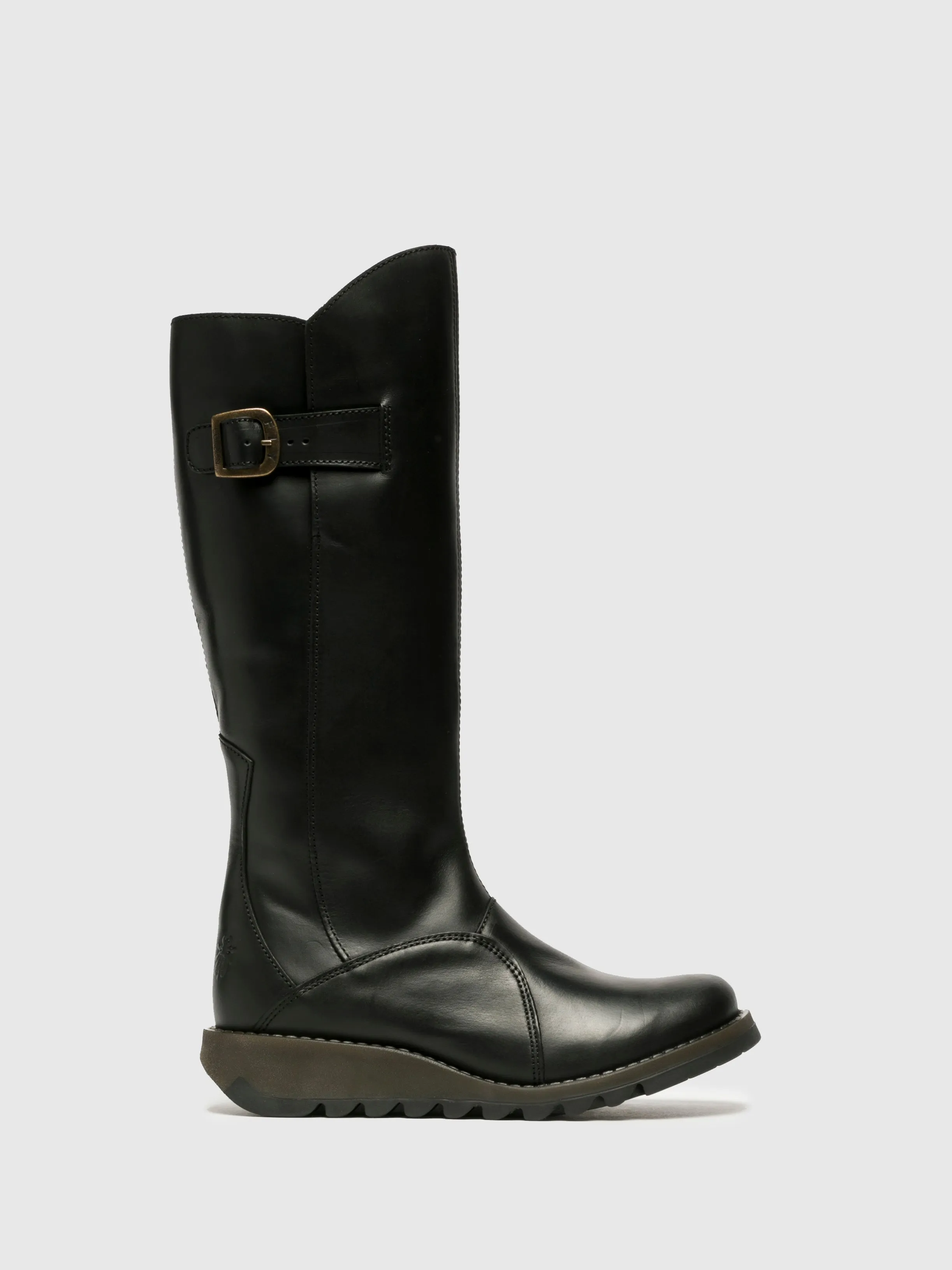 Zip Up Boots MOL 2 BLACK